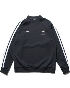 L 新品 送料無料 FCRB 24AW TRAINING TRACK CREWNECK TOP BLACK SOPH SOPHNET F.C.R.B. ブリストル BRISTOL F.C.Real Bristol ジャージ