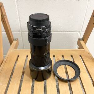 ★Nikon レンズのみ NIKKOR ED 300mm 1:4.5 レンズフード 20/3.5 ニコン カメラ 写真 趣味 管9123