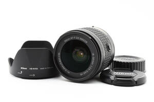 美品 フード付き Nikon ニコン AF-S AFS DX Nikkor ニッコール 18-55mm F/3.5-5.6 G VR 2252630