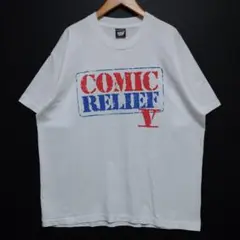 VINTAGE COMIC RELIEF 92 USA製 Tシャツ XL