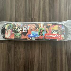 1円☆新品☆シュプリームSUPREM☆正規オンライン☆スケートボート☆Stack Skateboard☆ブラック☆ウィアード・デイブ☆デッキ☆赤タグ☆