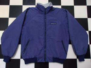 80s Vintage Patagonia ジャケット 13/14 (S位) 80年代前期 ビンテージ パタゴニア Rなし デカタグ ナイロン 裏フリース Outdoor Wear 古着