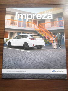 ◆新品U.S.限定スバル【Impreza】北米版輸入 2024カタログ１冊限定◆送料230円～