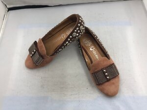 【IBIZA　LAST　JEFFREY　CAMPBELL】イビザラスト　ジェフリーキャンベル　レディス　フラットパンプス　スタッズデザイン　23cm　SY02-E4R