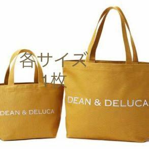 新品　DEAN＆DELUCA ディーンアンドデルーカ トートバッグ ディーン&デルーカ 2020チャリティートートバッグ　キャラメルイエロー