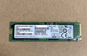 SAMSUNG SSD M.2 2280 NVMe 512GB 使用時間:3034