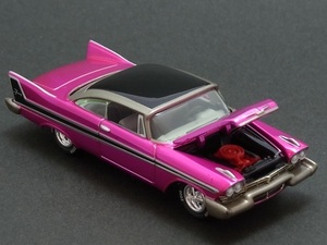 ☆☆日曜夜☆ルース☆1958 PLYMOUTH BELVEDERE☆INCLUDES EXCLUSIVE GRIP CLIP☆HOLIDAY CLASSICS 2006☆JOHNNY LIGHTNING☆1/64