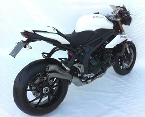 ZARD レーシング V2 S/O マフラー TRIUMPH SPEED TRIPLE 11-