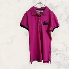 【1品限定】FILA GOLF ポロシャツ ピンク ゴルフウェア M レディース