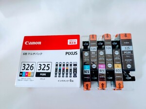 未使用Canon キャノン純正インクカートリッジBCI−326+325/6MP訳あり