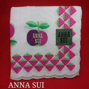 【未使用新品】　ANNA SUI　アナスイ　ハンカチ　47　8226