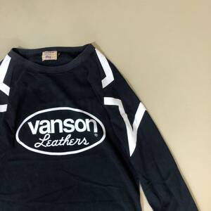 M VANSON バンソン ロンT ラグランTシャツ スター T37