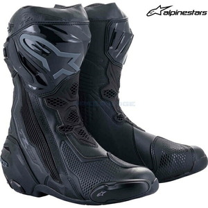 在庫あり alpinestars アルパインスターズ ブーツ SUPERTECH-R BOOT カラー:BLACK BLACK(1100) サイズ:40/25.5cm