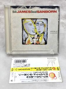 A、 ボブ・ジェームス ＆ デイヴィッド・サンボーン　/ ダブルヴィジョン [動作未確認] 帯付CD WPCR-492 Bob JAMES・ David SANBORN 