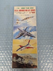 ◆プラモデル 未組立 Tsukuda Hobby ツクダ 1/700 アメリカ空軍新鋭ジェット機シリーズ F-5E/F-15/F-16/A-10A 4機種 計20機セット /A