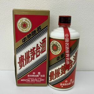 Z007-SG3-636 【未開栓】 貴州茅台酒 マオタイ 五星ラベル 500ml 53% 951g 中国酒 白酒