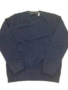 ●ＧＡＰ●新品●ニット●Ｍ●コットン・セーター●ネイビー●ギャップ●2-2