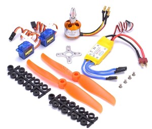 セット A2212 2200KV ブラシレスモーター 30A アンプ ESC 6035 プロペラ SG90 9g サーボ★ホビーショップ青空