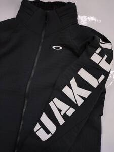 【未使用に近い】オークリー（OAKLEY）WARM　JACKET（ウォームジャケット）メンズ　FOA405795　ブラック　USサイズ：S　程度良好