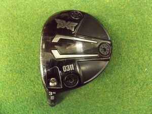 【税込】9587 PXG 0311 GEN5 LH 3W 15° ヘッド単品 カバー有 ピーエックスジー ジェネレーション5 フェアウェイウッド .924924