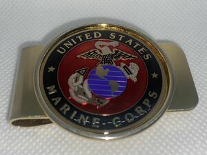 中古美品　made in USA USMC マネークリップ