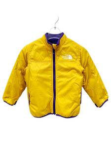 THE NORTH FACE (ザノースフェイス) リバーシブルコージージャケット ボアジャケット ナイロンジャケット 100 紫×橙 キッズ/028