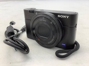 SONY Cyber-shot/コンパクトデジタルカメラ/コード付 DSC-RX100 一部動作確認済/バッテリー現状 中古品 ACB