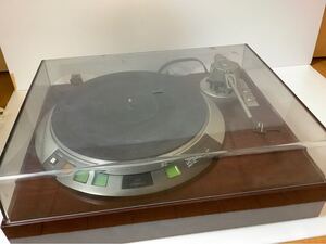 1円スタート!! テーブル回転確認済み!! DENON ターンテーブル レコードプレーヤー オーディオ機器 デンオン DP-57L 別途アンプ等出品中！