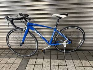 【GIANT】DEFY3 ロードバイク　2x8s　xsサイズ　700x23c　ブルー