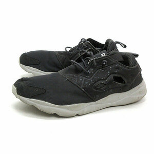 WW■【26cm】リーボック/REEBOKフューリーライトFURYLITE SPメッシュ/ランニングシューズ■黒MENS/36【中古】■