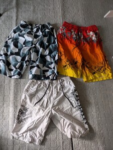 海水パンツ　3枚セット　新品同様