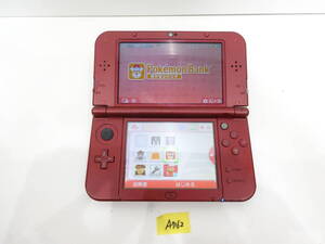 Newニンテンドー3DSLL 本体 RED-001 任天堂 3DS LL 簡易動作確認済み A7162