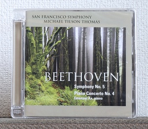 高音質CD/SACD/マイケル・ティルソン・トーマス/ベートーヴェン/交響曲第5番/Michael Tilson Thomas/Beethoven/Symphony No 5/Emanuel Ax