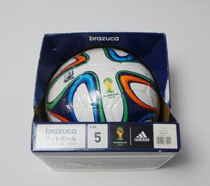 【未開封品・長期保管品】アディダス　サッカーボール　AS592LU(Ｂrazucaモデル　5号）