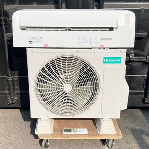 A24OBAB 美品 Hisense ハイセンス ルームエアコン HA-S22DE9-W 2021年製 2.2kW 主に6畳用 冷暖インバーター