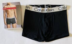 【新品未使用品】Calvin Klein カルバンクライン　　　メンズ　クロマティック　ボクサーパンツS 1枚　送料無料　ブラック 