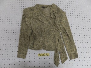 JAYRO ROPE TRICOT ジャイロ レディース 日本製 ペイズリー柄 レトロ シャツ