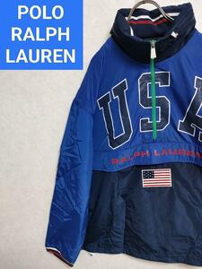 ポロラルフローレン　アノラック　星条旗　usa ポロスポーツ　ジャケット　POLO RALPH LAUREN SPORT RRL RLX