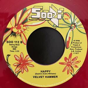 7” ★ ファレル・ウィリアムス Happy 元ネタ Velvet Hammer ★ レコード Pharrell Williams