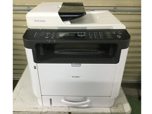 Ricoh（リコー） SP2300SFL カウンター少ない約20枚！ 最大A4対応モノクロレーザープリンター複合機 ★保証付き・本州送料無料★ (F08635)