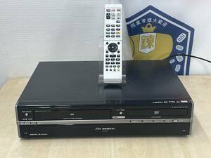 【s3282】船井 DX アンテナ デジタルチューナー搭載 VHS一体型 HDD/DVD レコーダー DVHR-D250 リモコン付属 動作確認済 中古品
