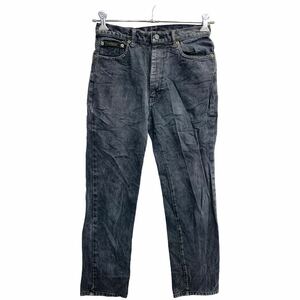 Calvin Klein デニムパンツ W29 カルバンクライン レディース ブラック コットン メキシコ製 古着卸 アメリカ仕入 2401-389