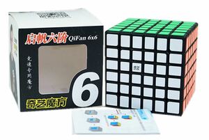 Qiyi-子供向けの魔法の立方体,子供向けの教育玩具,6x6/マジックキューブ/ルービックキューブ/