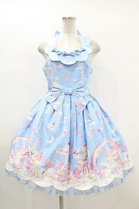 Angelic Pretty / MilkyPlanetジャンパースカート Free ブルー H-24-03-15-1031-AP-OP-NS-OS