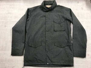 META nonnative ノンネイティブ アメカジ ストリート ミリタリー ジャケット メンズ 日本製 フード内蔵 M グレー