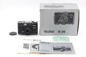 [AB-品]ROLLEI B35★付属品多数★シリアル一致元箱★絶好調★ブラック★2932