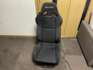 RECARO SR-7 ASM IS-11 BK セミバケットシート　シートレール無し