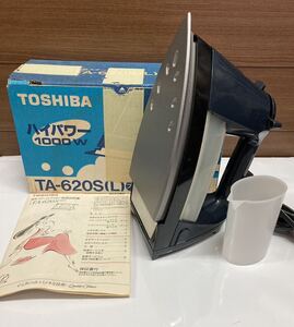 TOSHIBA ♪ スチームアイロン TA-620S (L) ハイパワー 1000W 東芝