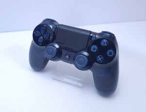 美品/動作品 希少SONY PS4ワイヤレスコントローラ CUH-ZCT2J 500 Million Limited Edition 動作確認済 DUALSHOCK4 スケルトン ブルー(272)