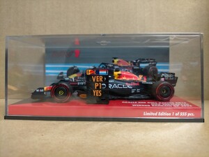 海外別注品 PMA 1/43 オラクル レッドブル レーシング ホンダ F1 RB19 M.フェルスタッペン No.1 2023 バーレーンGP ウィナー 限定555台